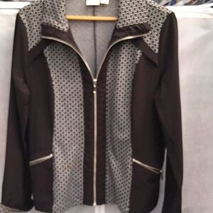 Zenergy black and grety jacket size 2